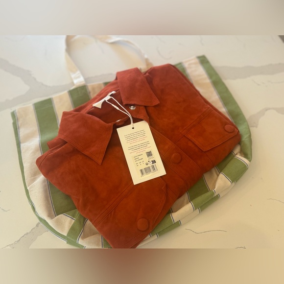 Sezane Marena Jacket- Size 2- Color: Sienna - Picture 12 of 14